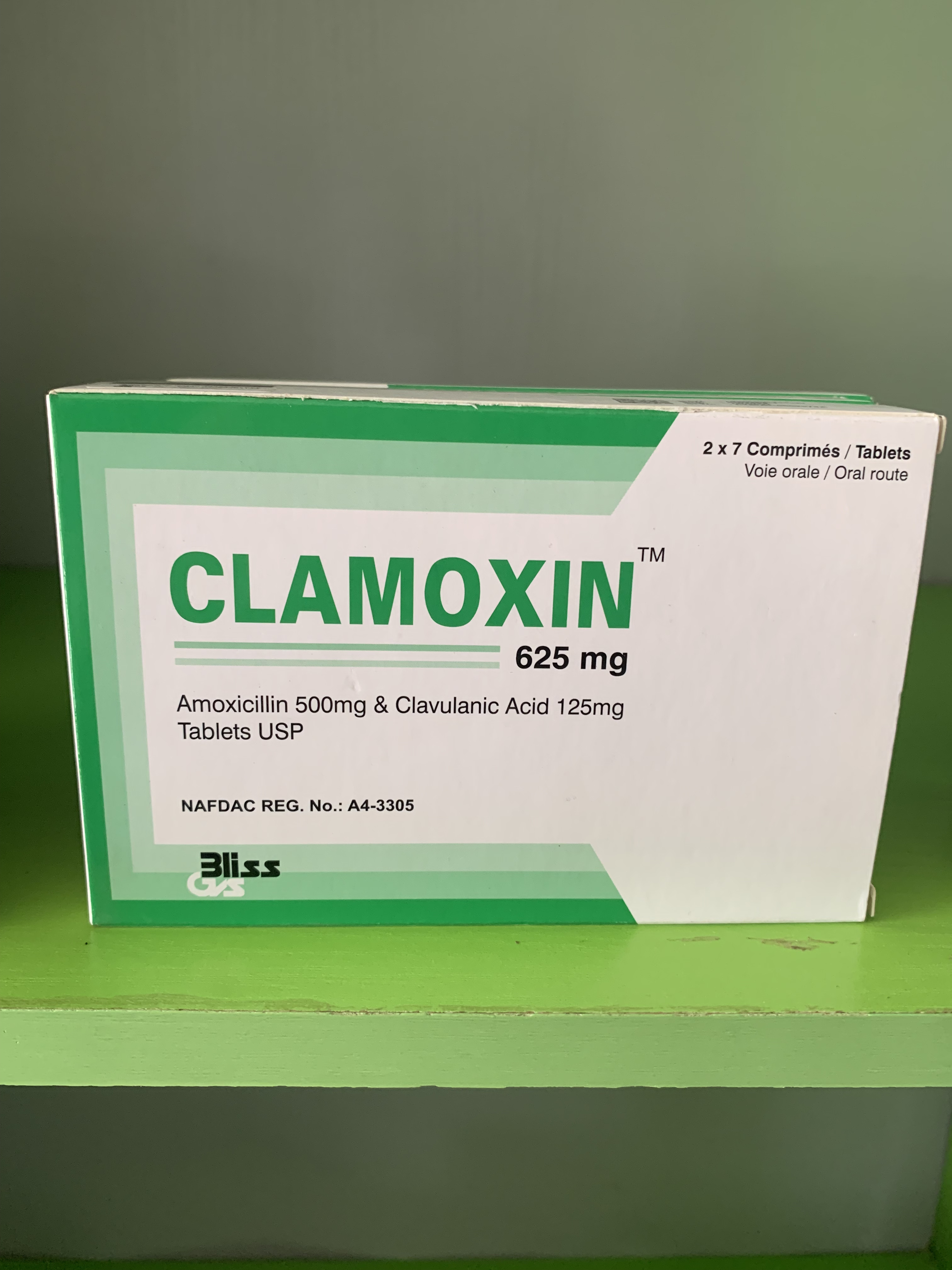 Clamoxin 500mg 
