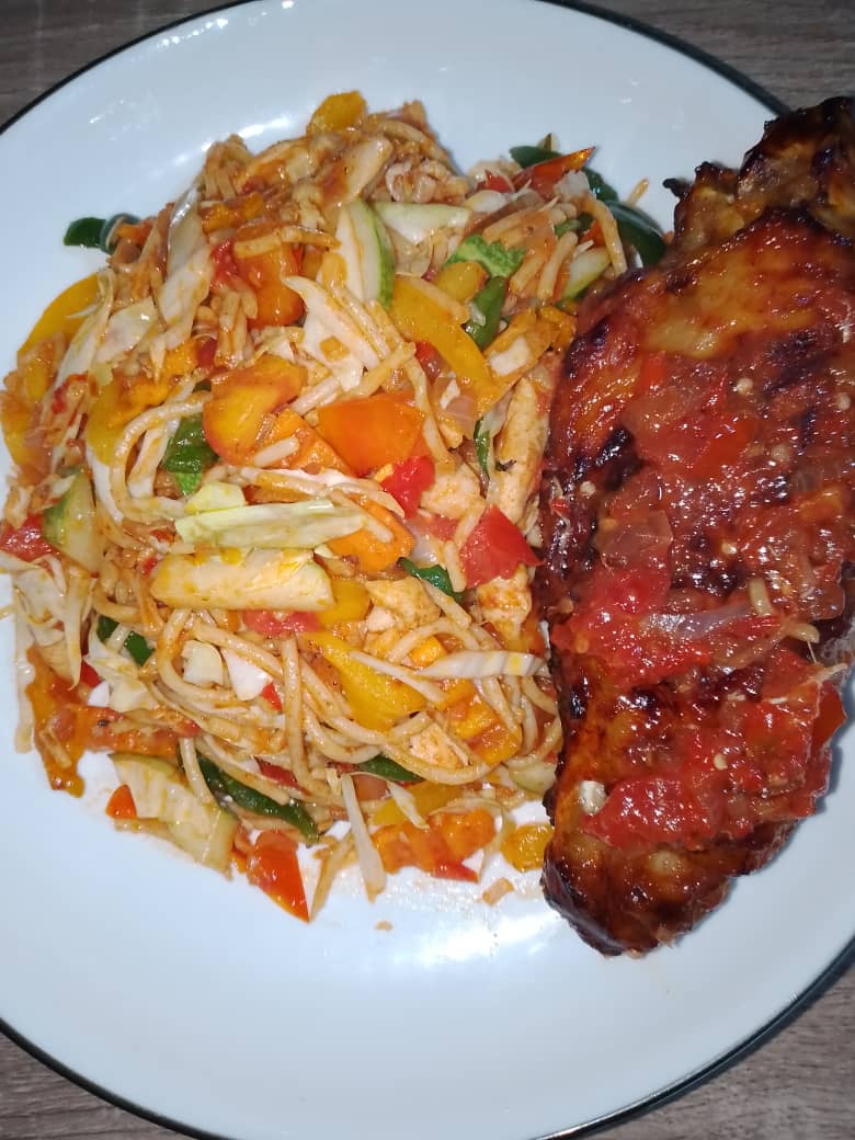 Spaghetti With Turkey/Chicken