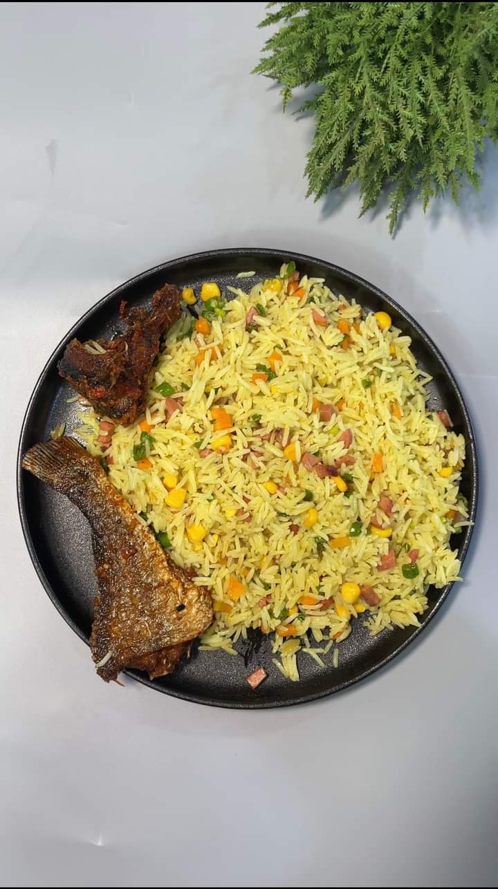 Fried Rice With Fish