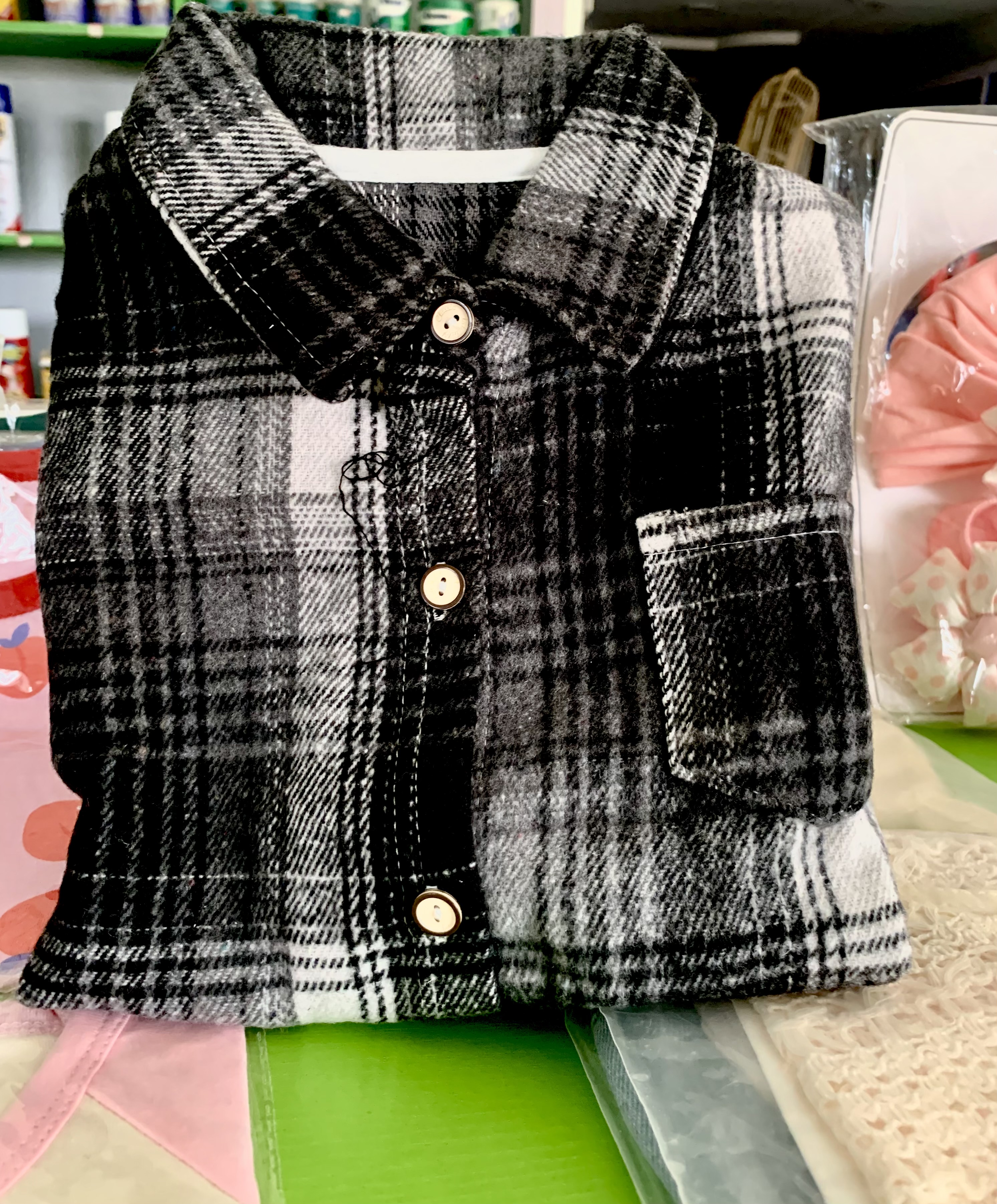 Checkers shirt