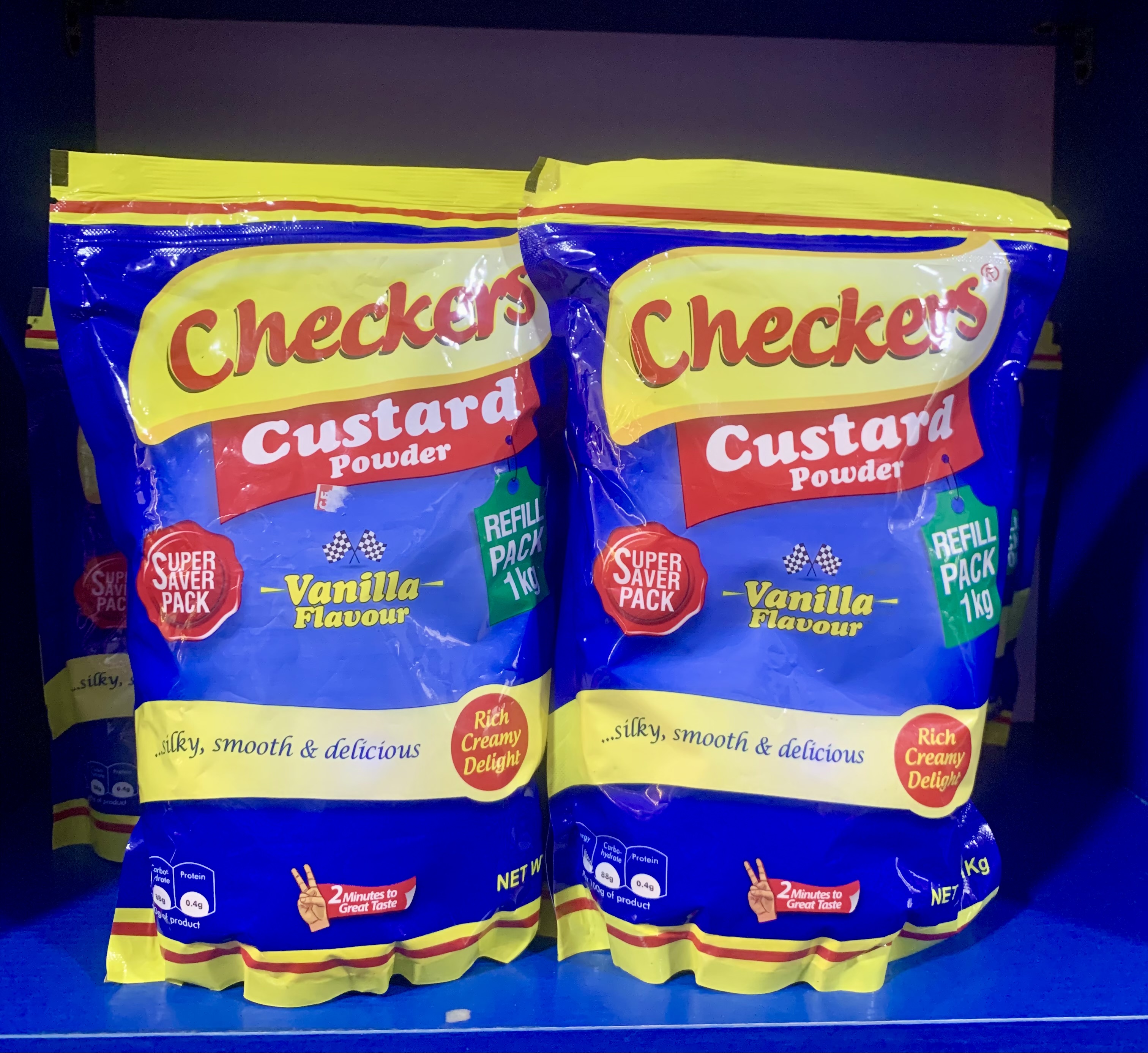 Checkers custard vanilla Refill (1kg)